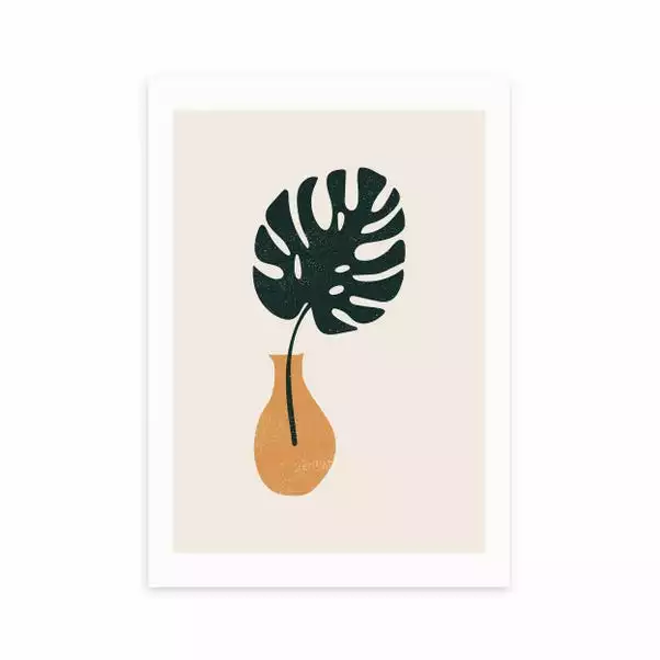East End Prints Monstera Vase Print 3 East End Prints Monstera Vase Print