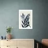 East End Prints Blue Plant II Print -Cheap clocks Store 30841812