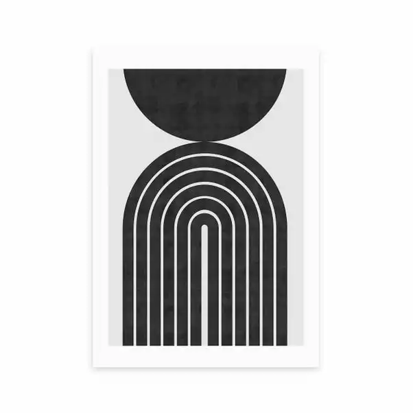 East End Prints Abstract Rainbow Circle Print 4 East End Prints Abstract Rainbow Circle Print - Image 2