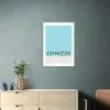 East End Prints Diner Print