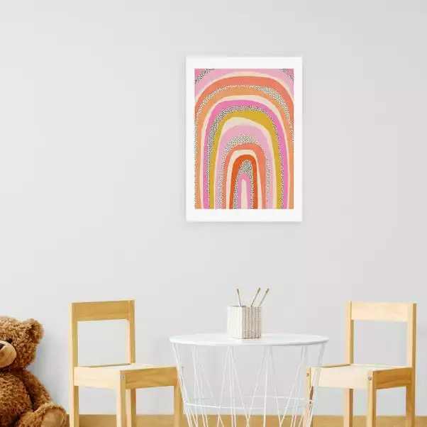 East End Prints Funky Rainbow Arches Print 3 East End Prints Funky Rainbow Arches Print