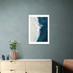 East End Prints Ocean Aerial Print